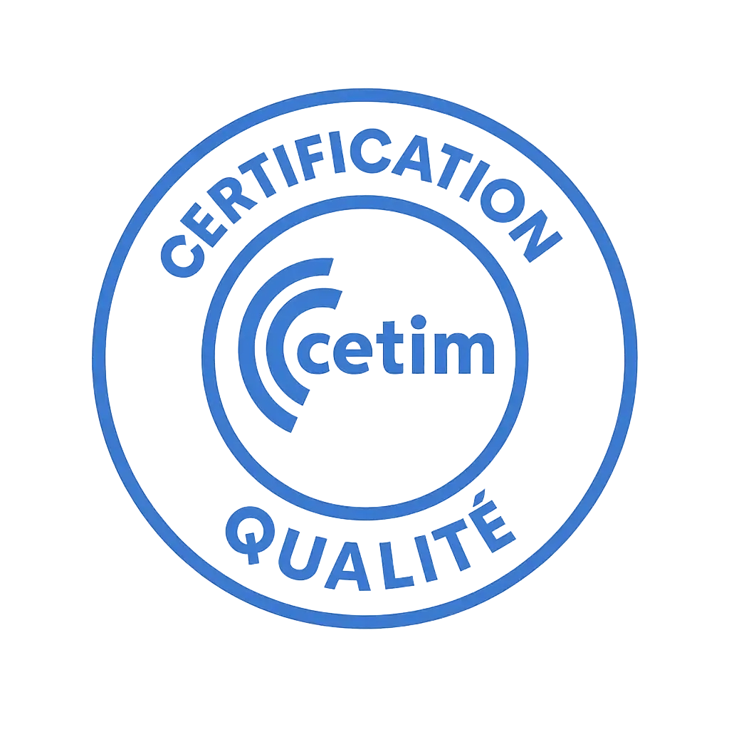 Certification qualité Getim - Dépannage rideau métallique Avignon - DRM