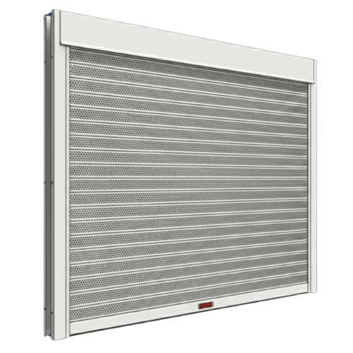 Rideau métallique lames micro-perforées - Installation rideau métallique à Avignon - DRM